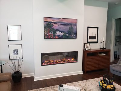 Installing TV Over Fireplace Project