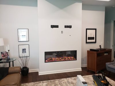 Installing TV Over Fireplace Service