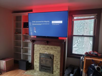 New TV Installation Project