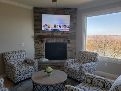 Over-Fireplace TV Installation Project